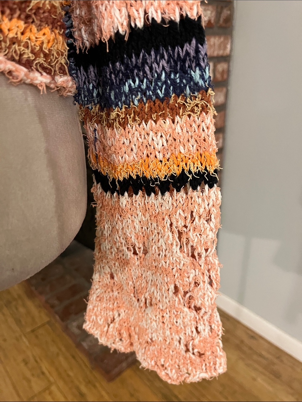Free People NWOT ptp 24 $168 butterfly knit - Picture 4 of 6